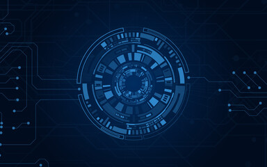 futuristic abstract background. Server, internet, speed. Futuristic tunnel HUD. Motion graphics for an abstract data center .  wireframe ,dark 
 background and  Dotted texture template.