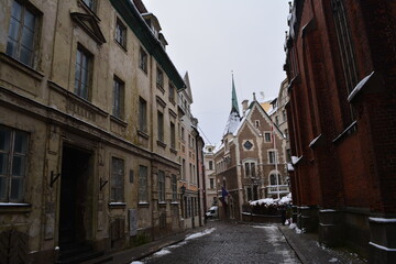 winter day in Riga