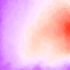 purple and red paint stains. abstract watercolor background