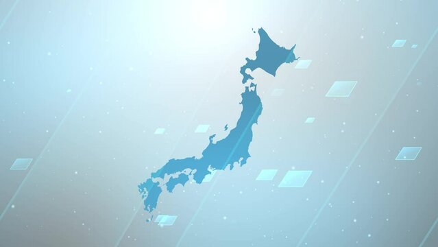 4K UHD, 3840 x 2160 Pixels, Japan Country Map Background

Works with all editing Programs

Suitable for Patriotic Programs, Corporate Intros, Tourism, Presentations

