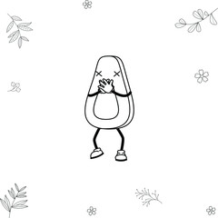 child with flowers