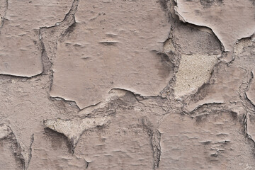 Old vintage cracked concrete wall texture
