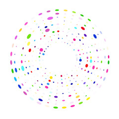 Fototapeta premium abstract circle background