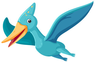 Cute Pterosaurs Dinosaur Cartoon