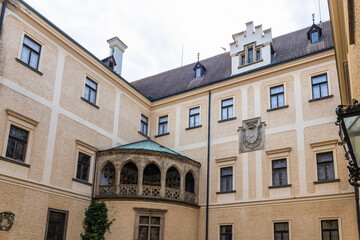 Fototapeta na wymiar Medieval Konopiste castle - the residence of the Habsburg imperial family. Czech Republic