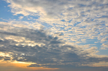 clouds in the sky