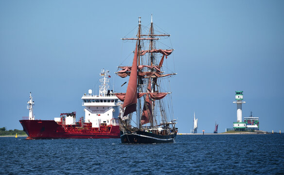 Schiffe bei der Kieler Woche