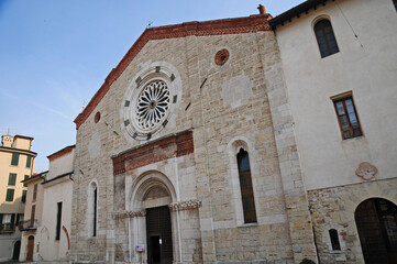 Fototapeta na wymiar Brescia, chiesa e Convento di San Francesco d'Assisi