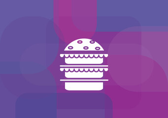 hamburger line icon.Vector illustration.line icon.vector illustration design