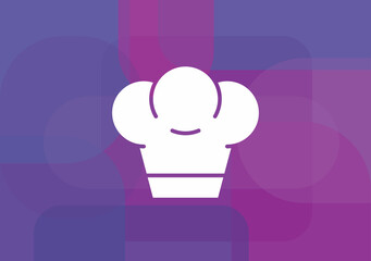 Chef hat line icon, outline vector sign, linear style pictogram 