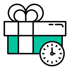 pending delivery icon with transparent background