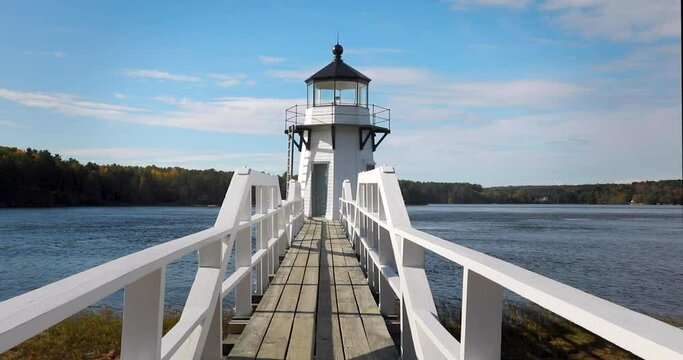 The Marshall Point Lighthouse, Port Clyde, Maine