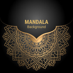 Luxury mandala background ornament decoration