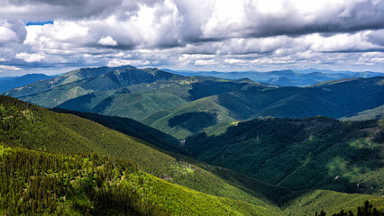 Mt. Toroiaga, Maramures Mountains Natural Park, Carpathians, Romania.