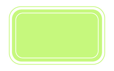 rectangle banner frame
