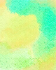 yellow-green watercolor background, abstraction