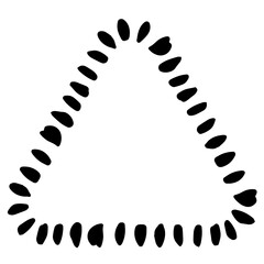 abstract geometric frame