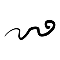 Obraz premium abstract line ornament