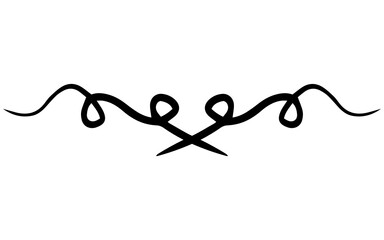 abstract divider ornament