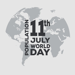 July 11 - world population day
