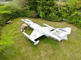 愛媛県西予市　戦闘機
