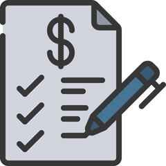 Financial Survey Icon