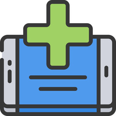 Obraz premium AR In Medicine Icon