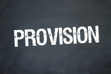 Obraz premium Provision