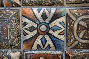  Modern orirental tile background