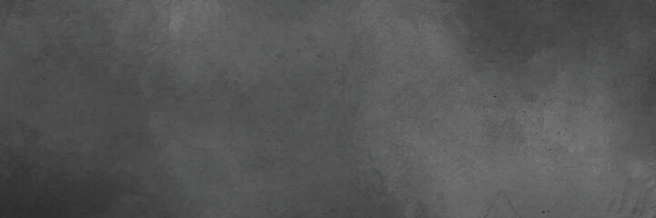 Closeup of dark grunge textured background. Black texture dark slate background. Beton concrete surface.