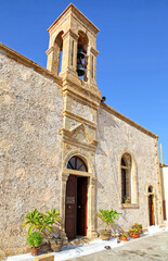 Fototapeta na wymiar Chrysoskalitissa Monastery in Crete island, Greece