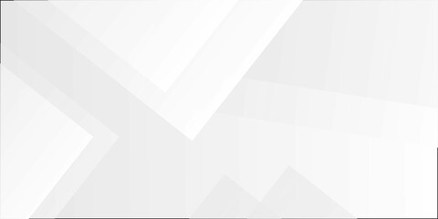 abstract white and gray background with lines white light & grey background. Space design concept. 