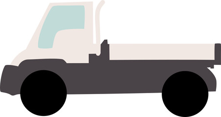 organic vector cartoon car shape