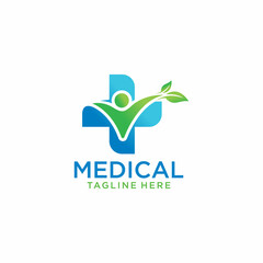 Pharmacy medical logo design inspiration