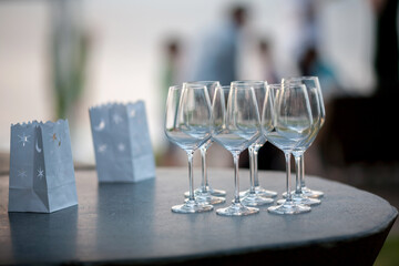 Table setting for a dinner