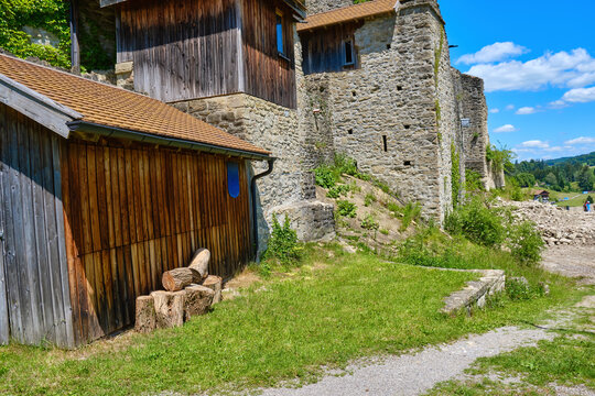 Sulzberg Castle Ruins near Kempten, Bavaria, Germany