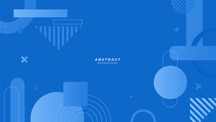 Obraz premium Abstract blue background