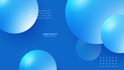 Abstract blue background