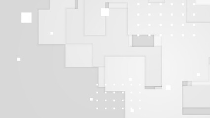 Minimal geometric white light background abstract design