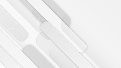 Minimal geometric white light background abstract design