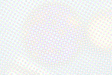 Color halftone background