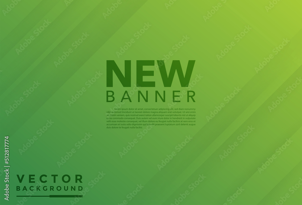 Wall mural green background vector illustration lighting effect graphic for text and message board design infog