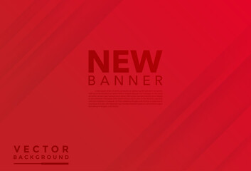 Red background vector illustration lighting effect graphic for text and message board design infographic..