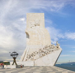 Monument to the Discoveries (Padrao dos Descobrimentos). Architect Jose Angelo Cottinelli Telmo....