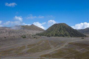 Mount Bromo, is an active volcano and part of the Tengger massif, in East Java, Indonesia.