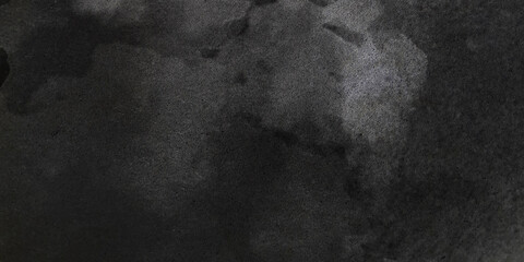 Elegant black background illustration with vintage grunge texture and dark gray charcoal color paint. Black stone concrete texture background anthracite panorama banner long landscape.