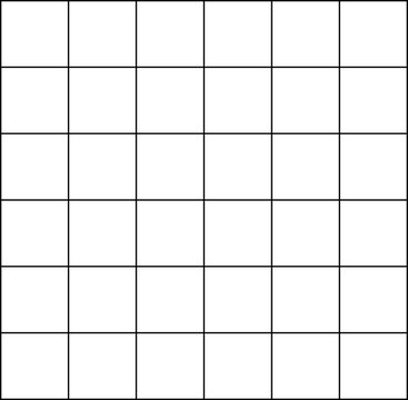 vector illustration of a black grid for marking up a diary