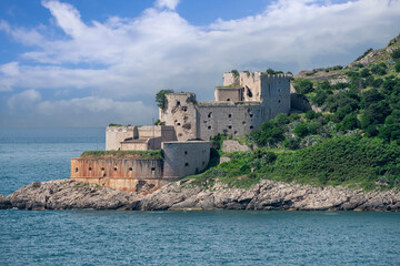 Old Ruined Structure on the Mediterranean Sea