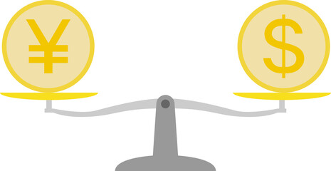 円とドルの為替レート