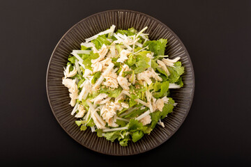 ホワイトセロリとツナサラダ